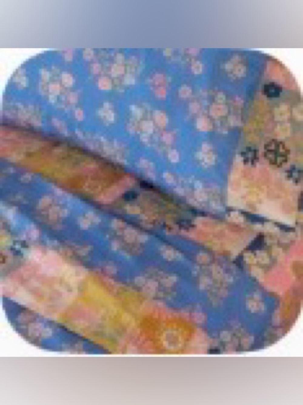 Natural Life Soo Soft Cotton Matching Sheet Set with blue borders